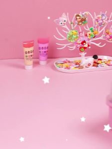 1008PCS Full Set Guka Set Box Murah Gila Guka Keychain Set DIY Cream Glue Birthday For Kids Cream Guka Sticker Childrens Puzzle Gift Girl Toy DIY Guka 奶油咕卡 套裝