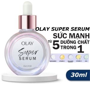 Tinh Chất Olay Super Serum 30ml Siêu Dưỡng Chất Dưỡng Sáng Mờ Thâm Làm Đầy Rãnh Nhăn Cấp Ẩm Săn Chắc Da