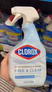 คลอรอกทำความสะอาดพื้นผิวต่างๆอเนกประสงค์946ml Multi surface cleanser สูตรปลอดภัยสำหรับสัตว์ และเด็ก