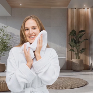 Premium Hand Towel 100% Cotton 40x72cm Hotel Grade Towel Water Absorption Soft Cotton Hand Towels