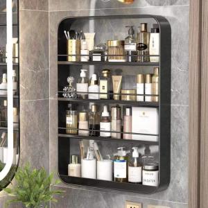No-Drill Wall Mounted Bathroom Shelf