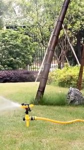 Bisa COD Alat Penyiram Tanaman Sprinkler Taman Rotasi 360 Rocking Arm stake spike sprinkler