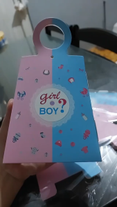 12/24pcs Boy Girl Baby Shower Gender Reveal Candy Box Birthday Kids Souvenirs For Guests Baptism Christening Party Favors Gift Decor Supplies