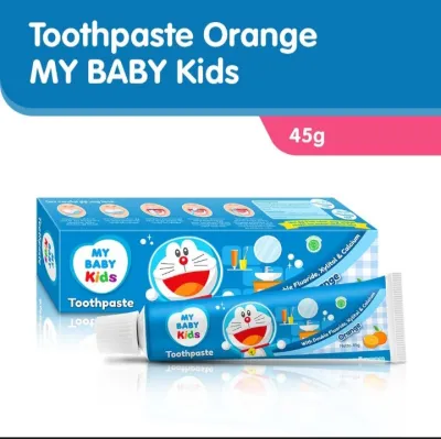 My BABY Kids Tooth Paste Orange 45 gr - Pasta Gigi Anak Rasa Jeruk murah