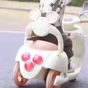 รถแบตเตอรี่เด็ก รถไฟฟ้าเด็ก รถบังคับ มอเตอร์ไซค์เด็ก รถไฟฟ้าของเด็ก รถเด็กเล่นไฟฟ้า รถเด็กนั่ง มีไฟหน้า/มีเสียงดนต วัสดุPP ตัวเลือก 3 สี