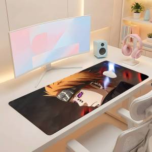 Bandai | Naruto Gaming Desk Mat Anime XXL Rubber Mouse Pad 900x400x2mm Keyboard Setup