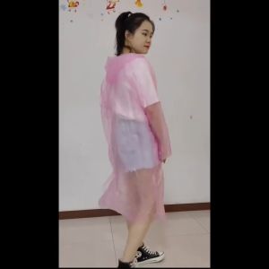 10pcs Disposable Raincoat Travel Rain Coat Emergency Clothing Portable Foldable Pocket Rain Coat