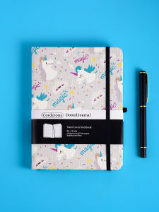 Magic Unicorn B6 Bullet Dotted Journal 160gsm Thick Paper Hardcover Dot Grid Notebook