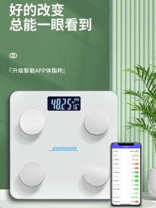 Rykyart Electronic Scale Body Fat Analyzer Home Precision Intelligent Weight Measurement Device for Men And Women Weight Loss Special