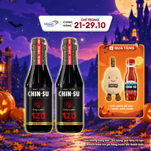 [Chọn Loại] Combo Chai Nước Tương Chin-su Ủ tự nhiên 120 ngày chai x 300ml
