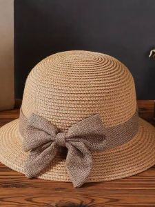 Mũ Lưỡi Trai Dệt Rơm Chống Nắng Cho Nữ Mũ Lưỡi Trai Ngư Dân Mùa Hè Mũ Che Nắng Thời Trang Mũ Lưỡi Trai Họa Tiết Bướm