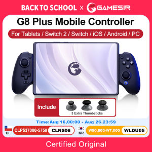 GameSir | GameSir G8 Plus Gamepad for Nintendo Switch 2/1 Steam PC Phone Controller iOS Android Hall Effect Joysticks and Analog Triggers