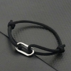 Classic Grade A Milan Rope Bracelet Men Women Handwoven Adjustable Stainless Steel Chain Braslet Leisure Riding Couple Jewelry