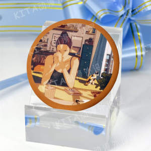 Yorushika Night Deer Live Nearby Badge Iron Material Anime Cartoon Collectible Souvenir Button for Fans And Gamers