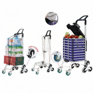 MLZH | Foldable Light Shopping Cart Stair Climbing