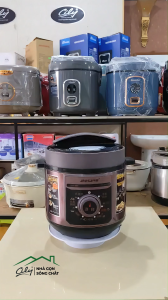 Nồi Áp Suất Điện Đa Năng 6L JINHUI YB0-60 | Công Suất 1000W | Xả Hơi Thông Minh | Lòng Nồi Chống Dính Cao Cấp