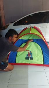 PROMO Tenda anak / Tenda mainan anak / Tenda Camping Ukuran 120cm140cm