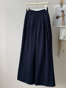 Quần Dài Ôm Suông Cao Waist Flared Màu Hải Quân
