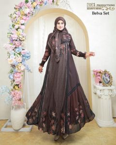 gamis set jilbab ranika by ivas production