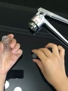 Alat Press Botol Parfum Alat Crimper Vial Stainless Steel / Vial Crimper Hand Sealing Machine