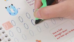 3-8yrs old Childrens calligraphy practice exercise book writing book reusable magic trough