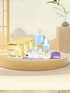 weicon | Mắt Kính Kontakt Chống Tia UV Bảo Vệ Mắt Khô Hạn Sử Dụng Nửa Năm