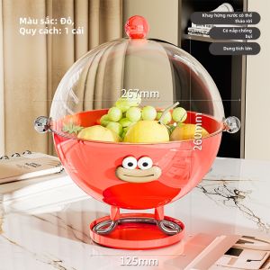 BAOJIAWANG | Đĩa Trái Cây Chống Bụi Thoát Nước Cao Cấp