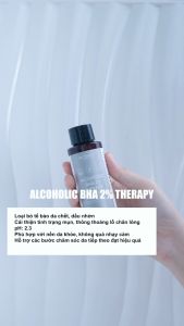 DRCEUTICS Dung Dịch Làm Sạch Và Cân Bằng Da BHA 2% ACOLHOLIC (Nền Cồn) - 200ml
