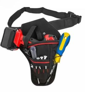 ESPLB Multi-Functional Waterproof Tool Holster - Waist Belt Pouch Bag for Drill Wrench Hammer & Screwdriver Storage