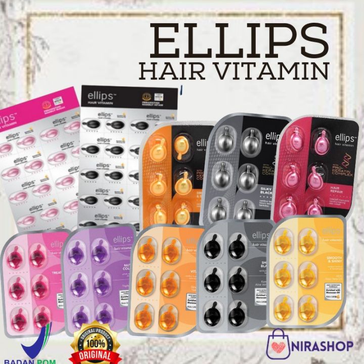 Ellips Hair Vitamin | Hair Treatment | Perawatan Rambut di Rumah dan Murah
