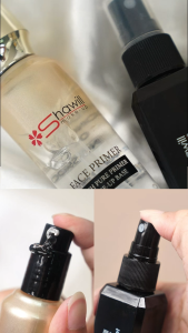 Shawill Face Primer Moisturizing Invisible Make Up Base Pores Smooth 6 Hour Long Wear Face Bace Make Up Cosmetic Set 100ml S5009+S5008