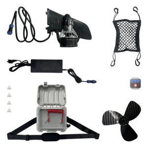 HIQ  SUP Electric Fin Underwater Thruster Electric Surfboard Electric Surf Fin Electric Fin Thruster for Surfboard Electric SUP Fin Kit