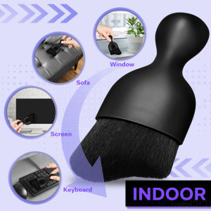 Soft Bristle Car Brush Car Interior Cleaning  Dust Removal Artifact Air Conditioner Air Outlet Cleaning Brush Car Accessories