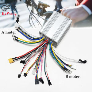 BLDC Controller 36V 48V 52V 60V 64V Sine Wave Dual Drive E-Bike Controller 350W-2000W Three Mode for UART No.2 E-Scooter Repair