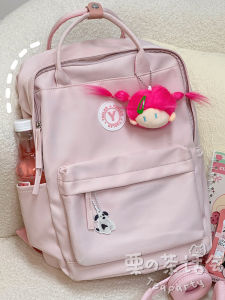 School Handbag Girls Japanese Style Ins College Students Junior and Middle School Students K-style Backpack Casual All-Match Travel Backpack