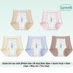 YUNASHA | Quần Lót Hỗ Trợ Bụng Cao Chống Sẹo Sau Mổ Đẻ Cotton Kháng Khuẩn