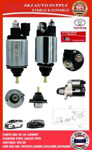 SS-VL-CAMRY BRAND J&J STARTER SOLENOID 12V (VALEO TYPE) FOR USE ON: TOYOTA CAMRYVELLFIREALPHARD