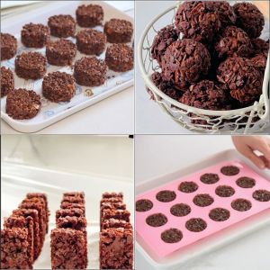 15-Cavity Silicone Baking Mold for Chocolate Mousse Cake Oats Dessert Kitchen Cooking Utensils Long Strip round Cylinder