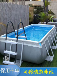 Large Outdoor Portable Swimming Pool for Adults And Children Roof Top Super Size Mobile Pool Family Yard Water Fun Toy