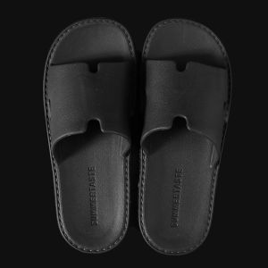 New Arrival Hotel Poop Feeling Non Slip Thick Sole Household Indoor Bathroom Slippers for Couples Female Summer Eva Sandals Male