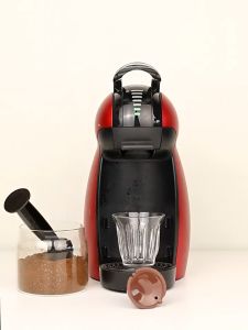 Reusable Coffee Capsules Reusable Coffee Pods Filters Compatible Refillable Cups Coffee Filter for Most Coffee Maker Machine for Home Kitchen Office