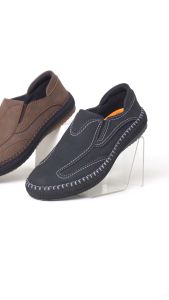 Sepatu Casual Pria Slip On Moccasin Akarsana Casual Outsole Karet MT 320