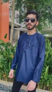 {NEW ITEM} Baju Kurta / Baju Raya / Kurta Lelaki Dewasa No Collar Button (Ready Stock)