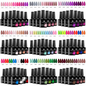 7pcs Gel Nail Polish Set HEMA TPO FREE 8ml Semi Permanent Soak Off UV Gel Varnish Painting Gel Vernis Decoration Nail Supplies