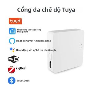 Tuya đa chế độ ZigBee Bluetooth Gateway Hub không dây thông minh thiết bị nhà điều khiển từ xa cầu hỗ trợ Alexa Google nhà