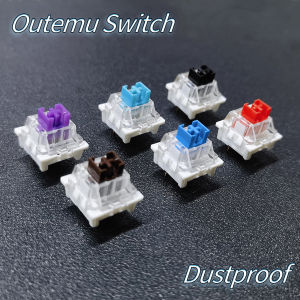 70/30/10pcs Dustproof Outemu Switch For Mechanical Keyboard Shaft Switch Gamer Keyboard Axis Clicky Linear Tactile Silent Switch