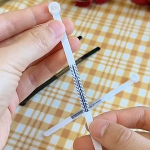 1PC USA Size Jewelry Ring Plastic Measuring Tool Reusable Portable Durable Ring Ruler Digital Magnifying Glass Ring Size Measuring Tool