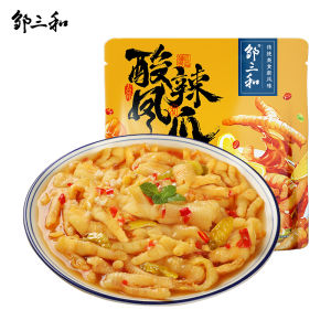 Boneless Spicy Chicken Claw Snack Sichuan Leisure Food Red Oil Hot Flavor Deboned Chicken Foot Snack from Mountain Liu Autumn