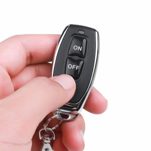 Wireless Remote Switch2 Channel Waterproof Remote Control Switch433Mhz Transmitter with Receiver Use for Electric Doors Lights