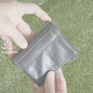 Bruno Wallet Dompet Lipat Pria Men Laki Laki Bahan Kulit Sapi Wallet Dompet Classic Premium